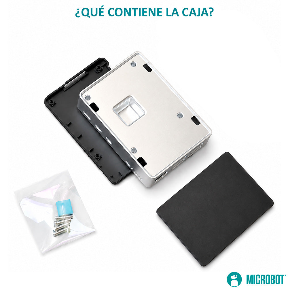 Carcasa Aluminio FLIRC para Raspberry Pi 4 Disipador Pasivo