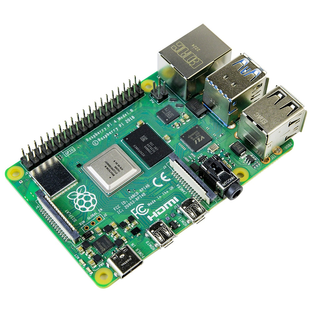 Raspberry Pi 4 Modelo B 4GB RAM - Quad Core 1.5GHz con WiFi Dual y Bluetooth 5