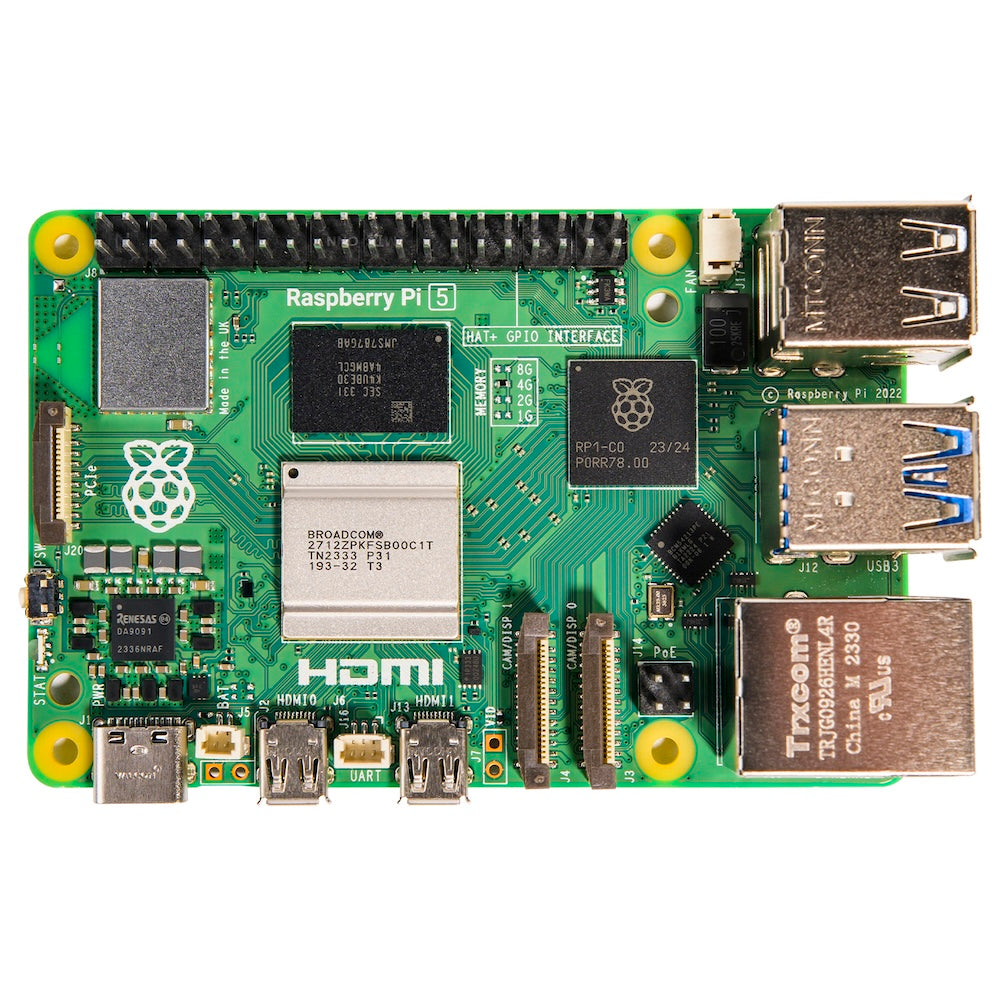 Raspberry Pi 5 - 4GB RAM – Microbot México
