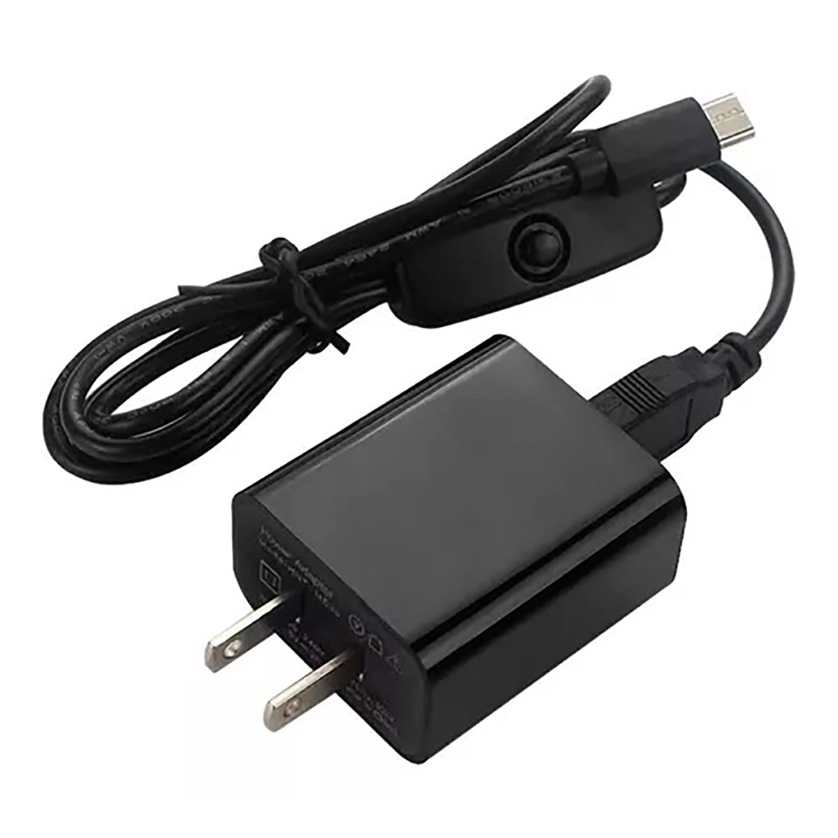 Eliminador 5V 3A Cable USB C Switch