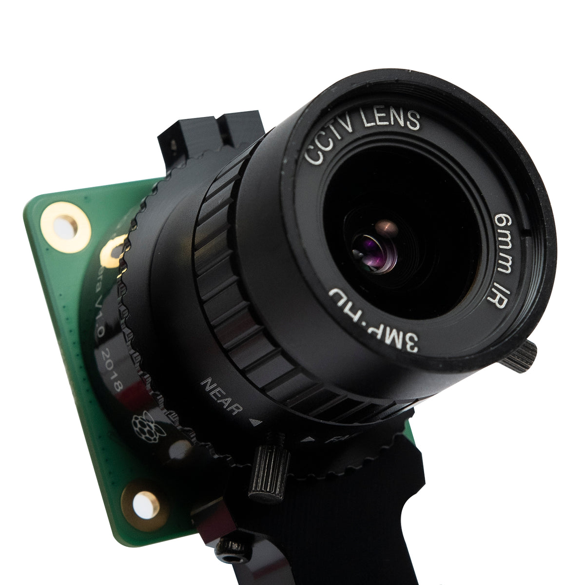 Kit Camara Raspberry 12.3mp HQ Lente Gran Angular