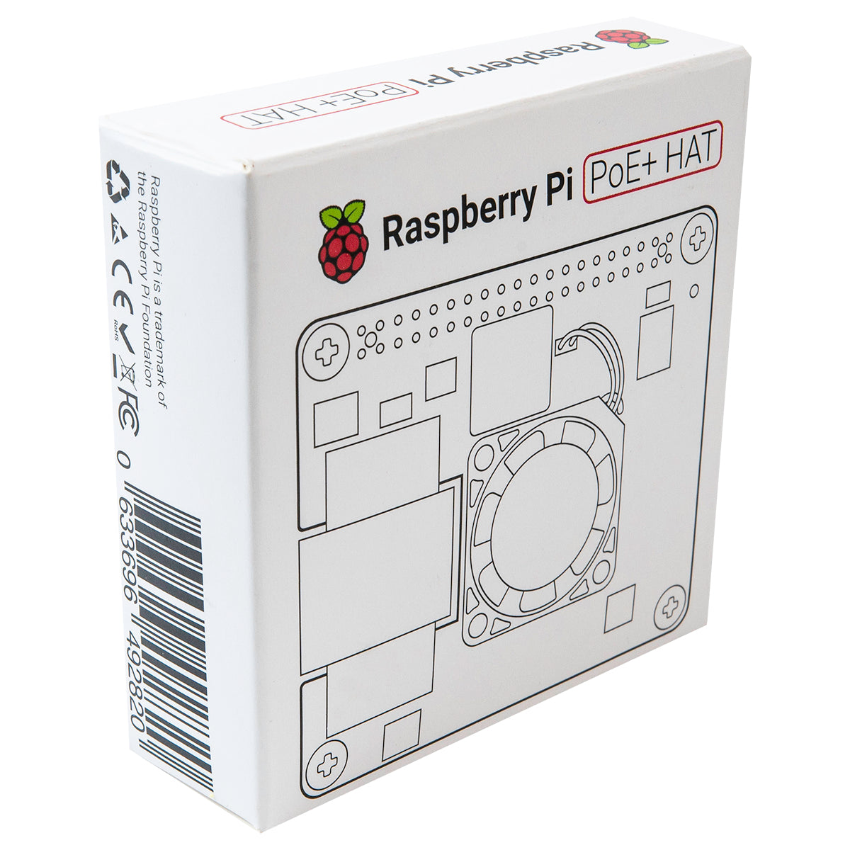 Módulo Raspberry Pi PoE+ HAT Oficial