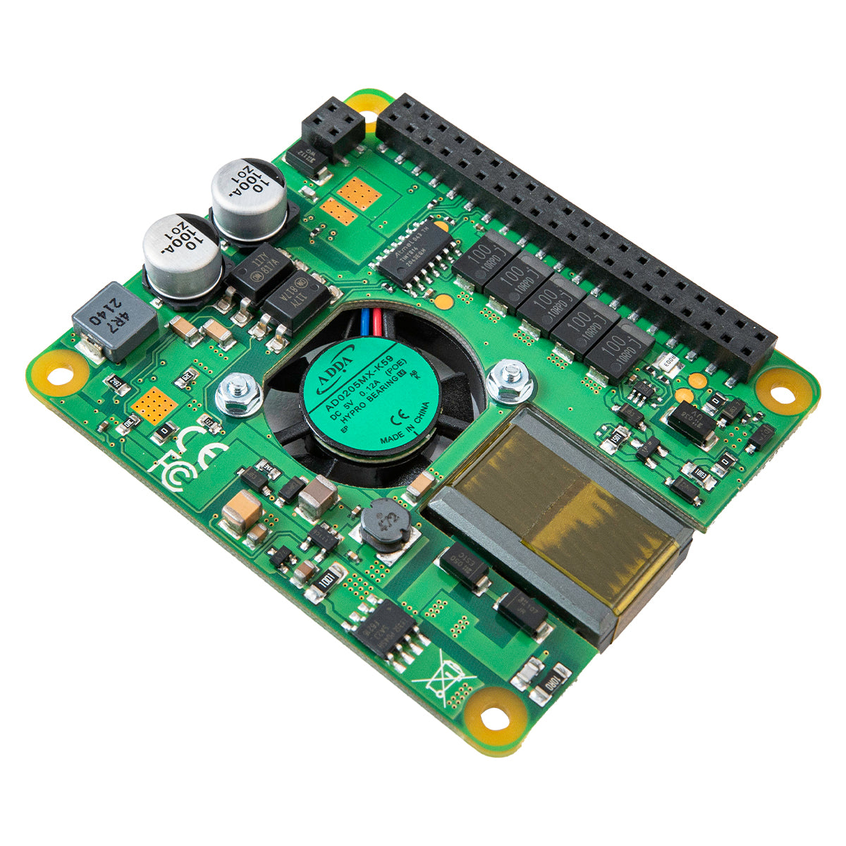 Módulo Raspberry Pi PoE+ HAT Oficial