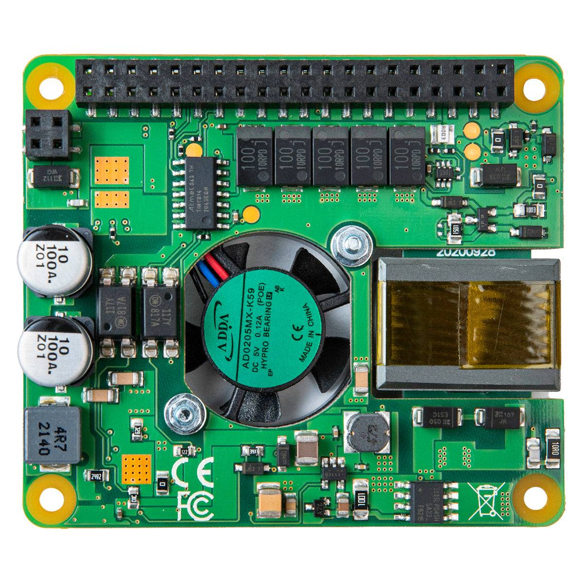 Módulo Raspberry Pi PoE+ HAT Oficial