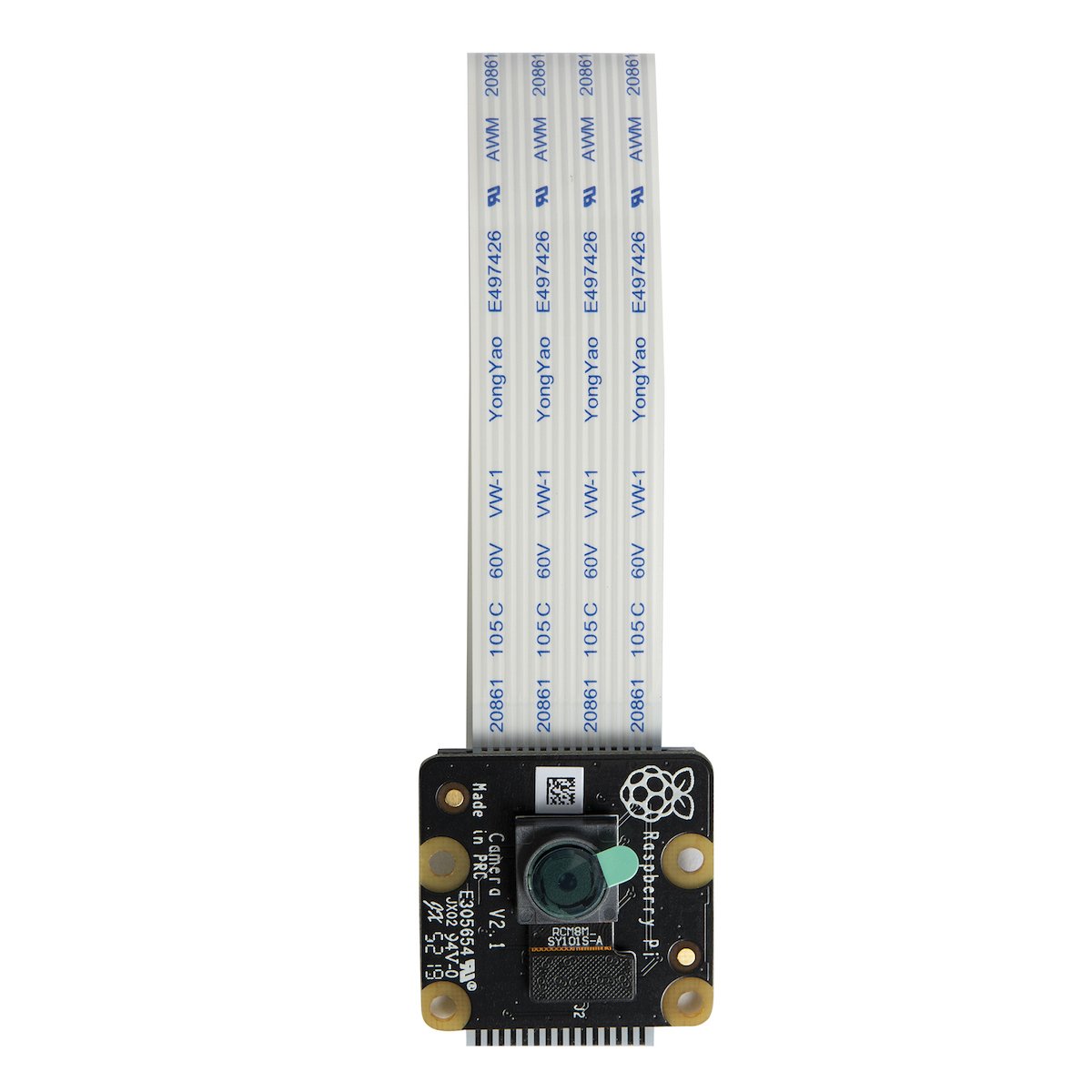 Raspberry Pi Noir V2 8MP camera module with ribbon cable for electrónica and microcontroladores projects. - Cámara Raspberry Pi Noir V2 8MP - Microbot México - Default Title