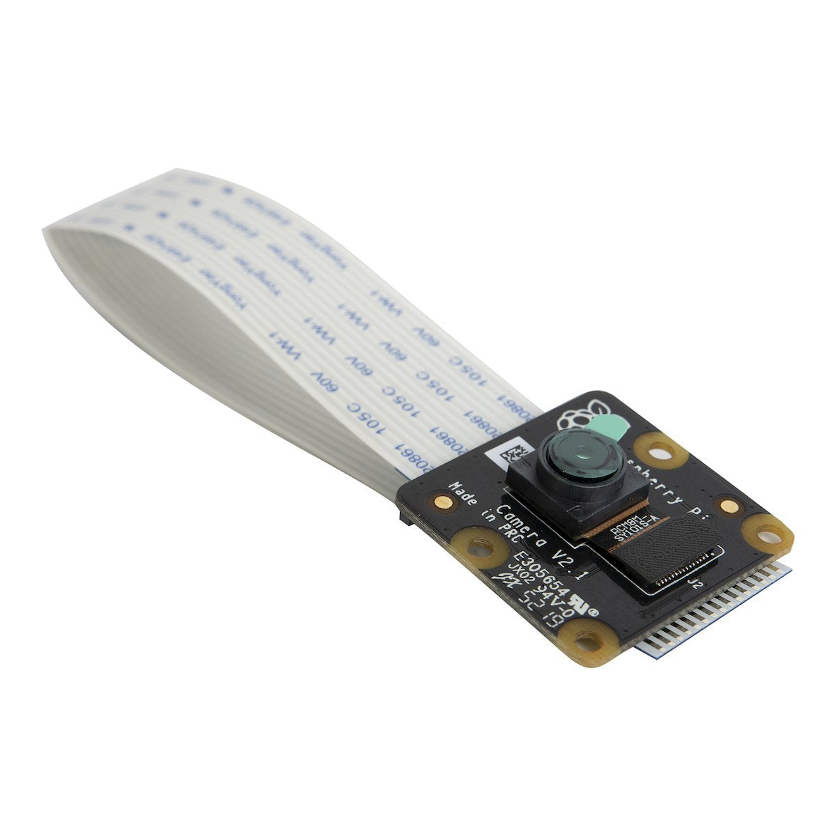 Raspberry Pi Noir V2 8MP camera module with flexible flat cable for electrónica, sensores, módulos, and microcontroladores. - Cámara Raspberry Pi Noir V2 8MP - Microbot México - Default Title