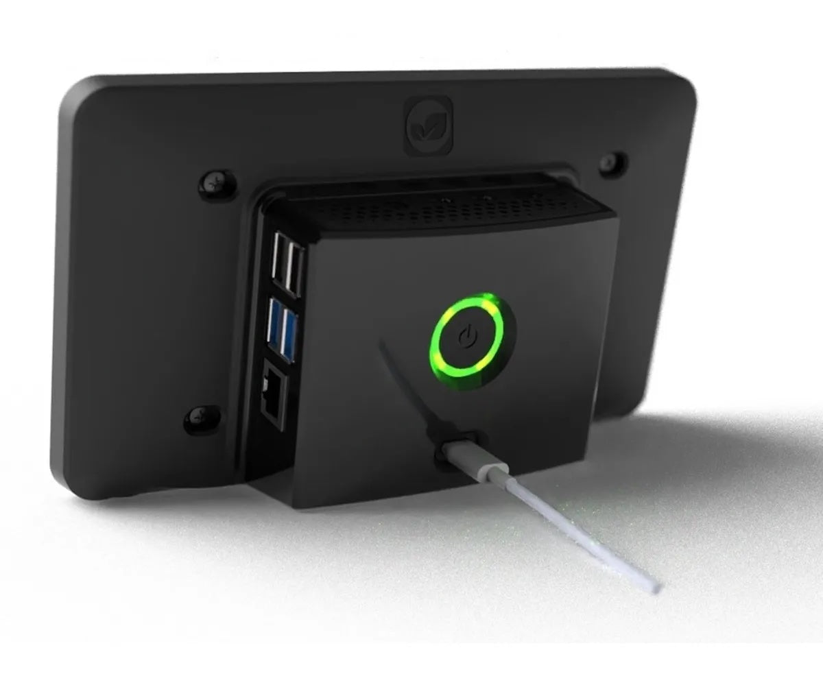 Carcasa Raspberry Pi 4 Pantalla 7" Oficial Switch Ventilador