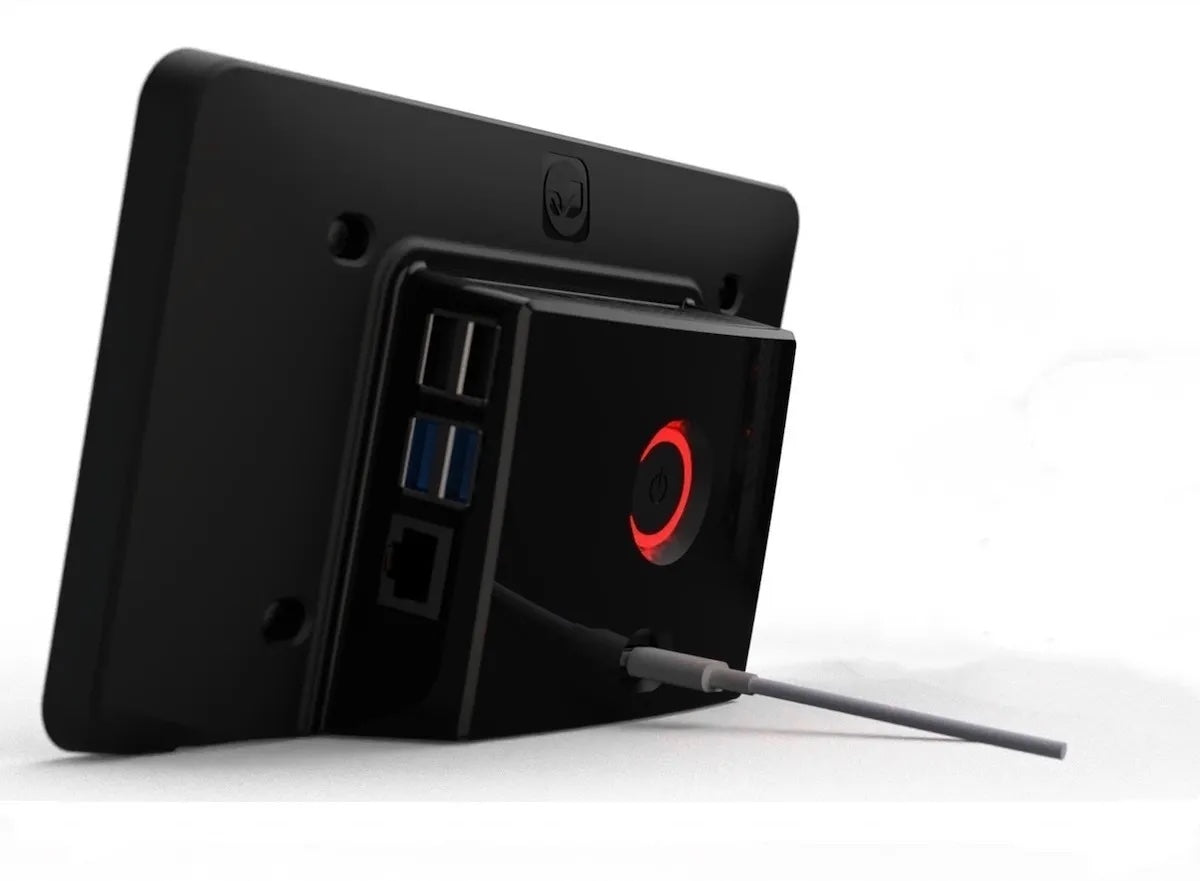 Carcasa Raspberry Pi 4 Pantalla 7" Oficial Switch Ventilador