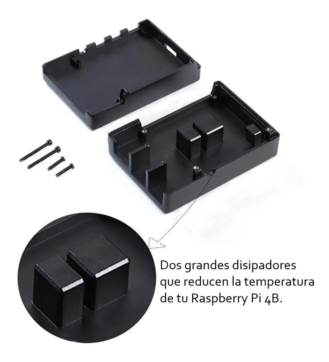 Carcasa Aluminio Raspberry Pi 4