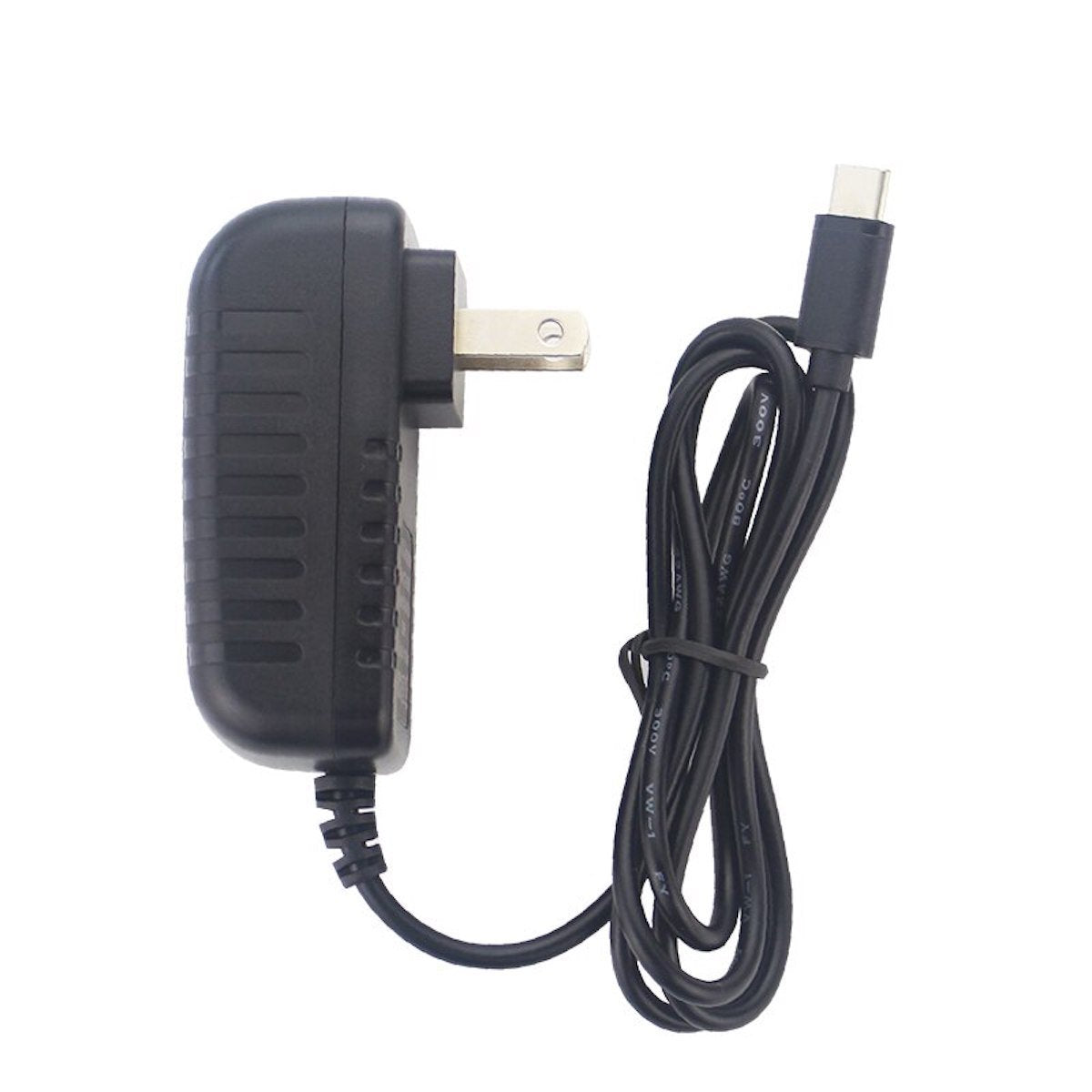 Black 5V 3A USB-C power adapter with plug, ideal for electrónica, componentes, Arduino, Raspberry Pi, sensores, módulos, and . - Eliminador 5V 3A USB C - Microbot México - Default Title