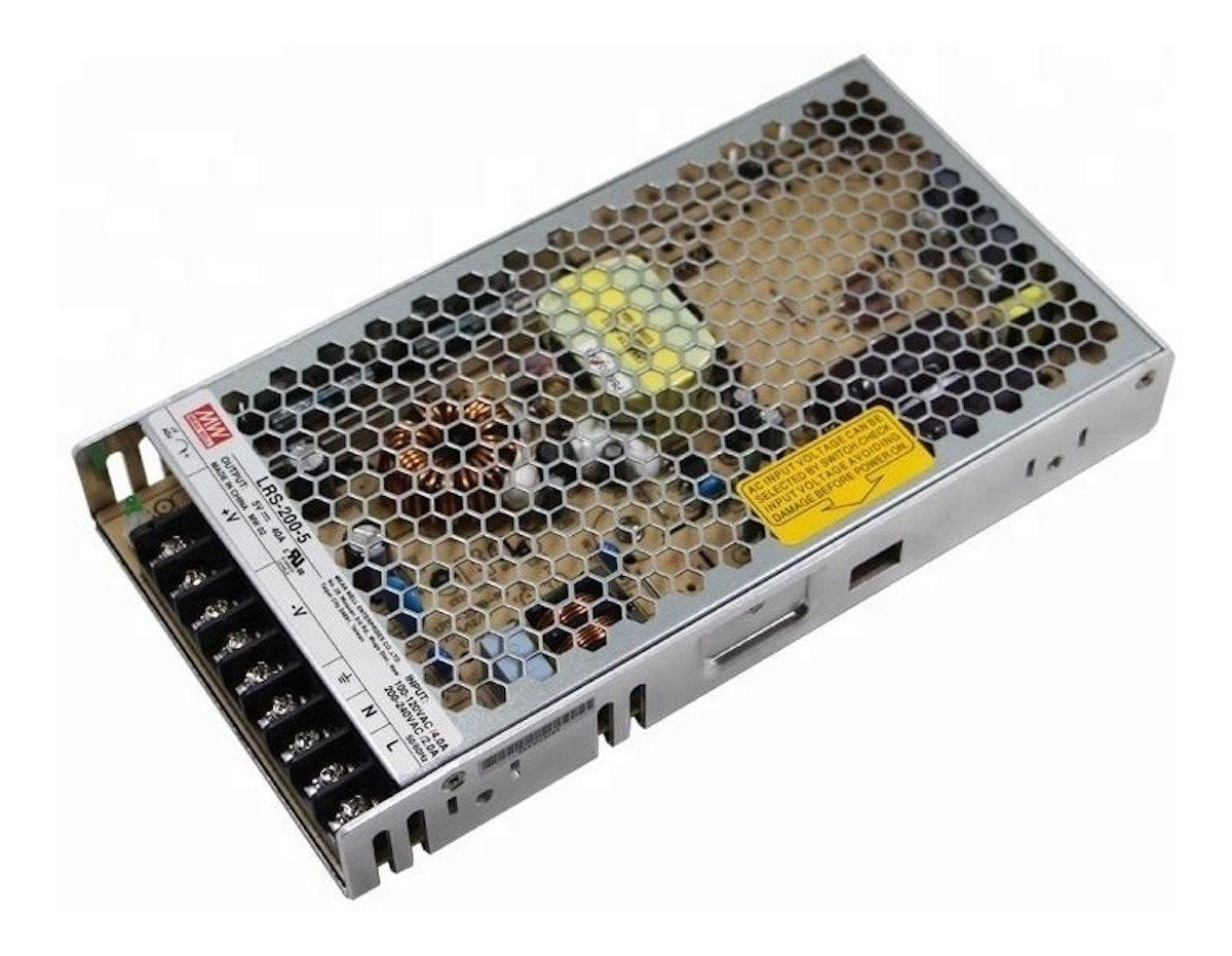 Fuente 5v 40a 200w Conmutada Industrial.