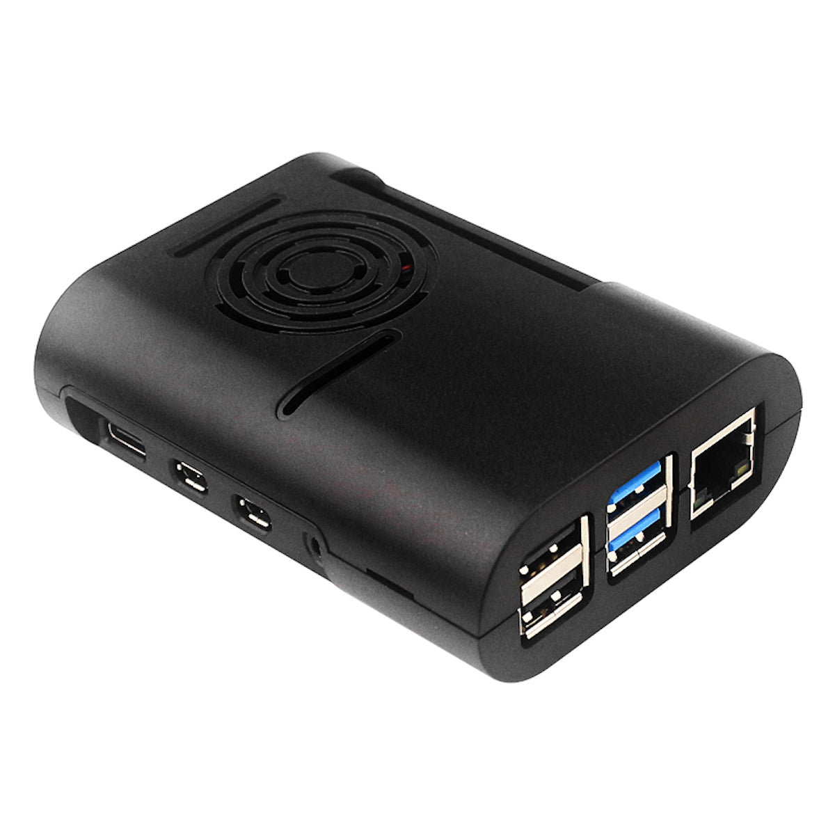 Carcasa Raspberry Pi 4 Ventilador 35mm