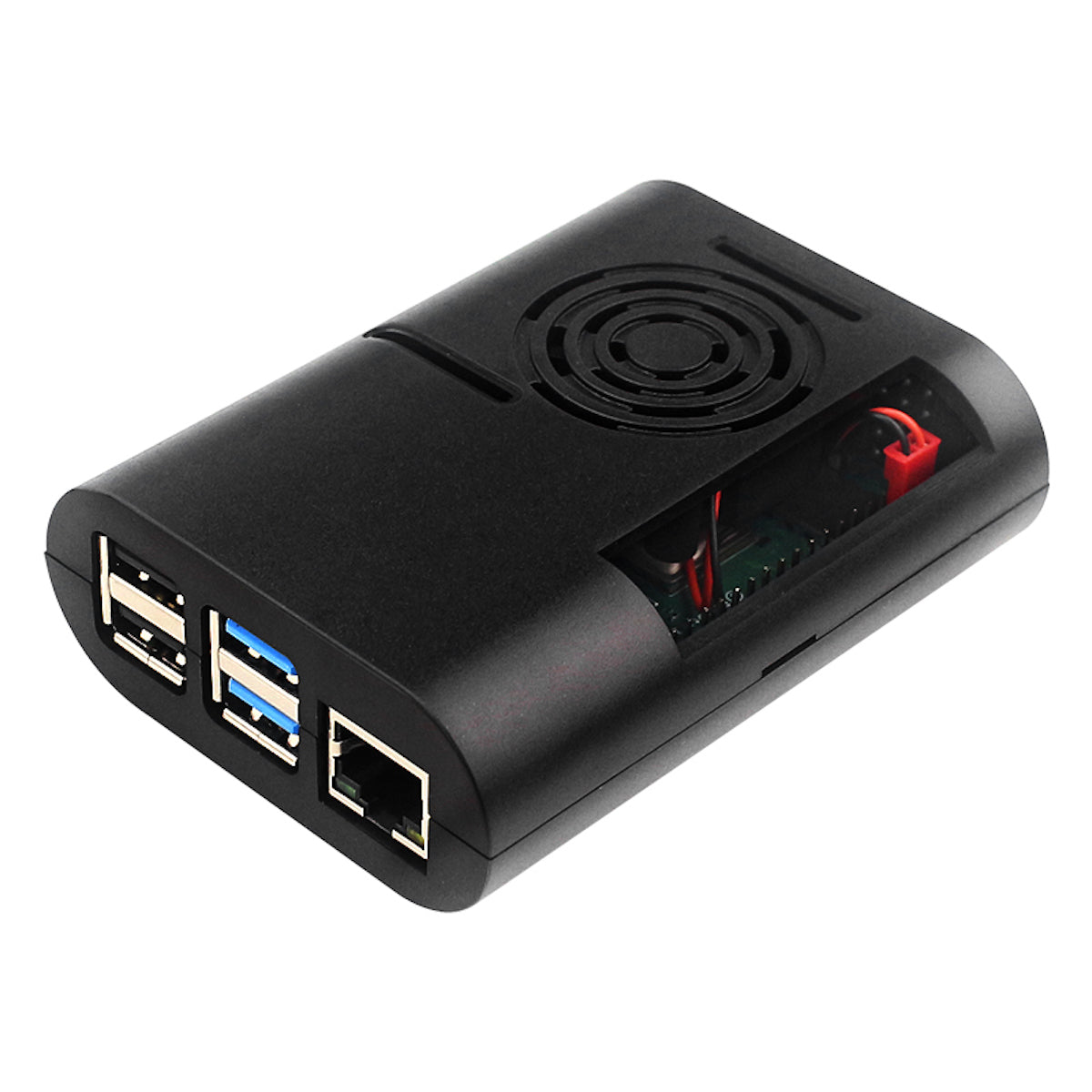 Carcasa Raspberry Pi 4 Ventilador 35mm