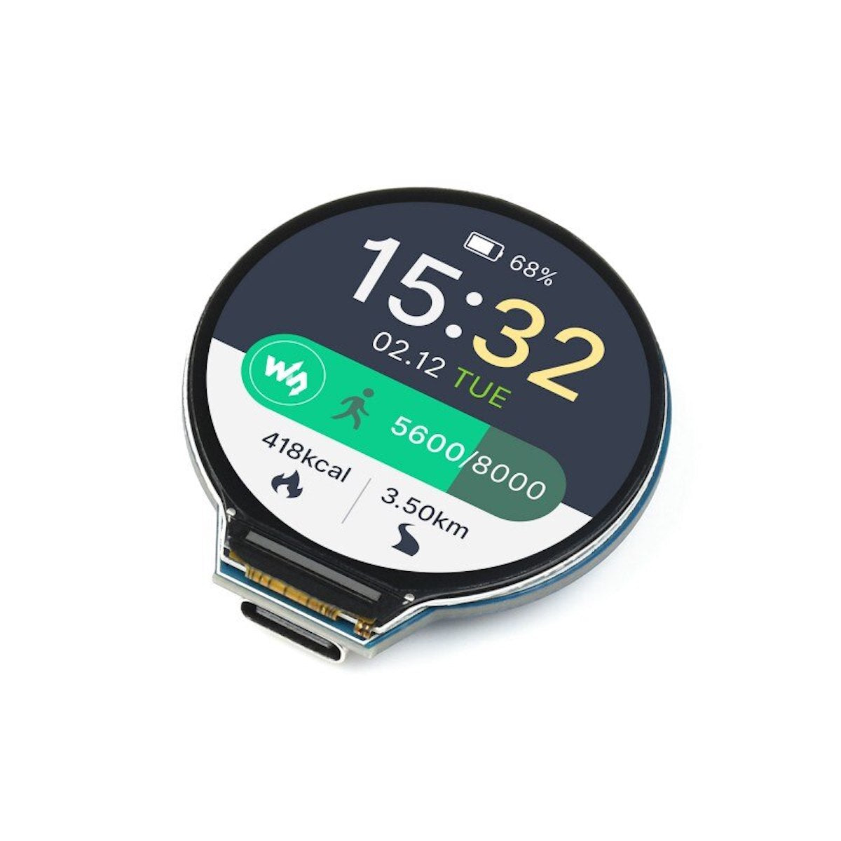 Pantalla LCD RP2040 Acelerómetro Giroscopio