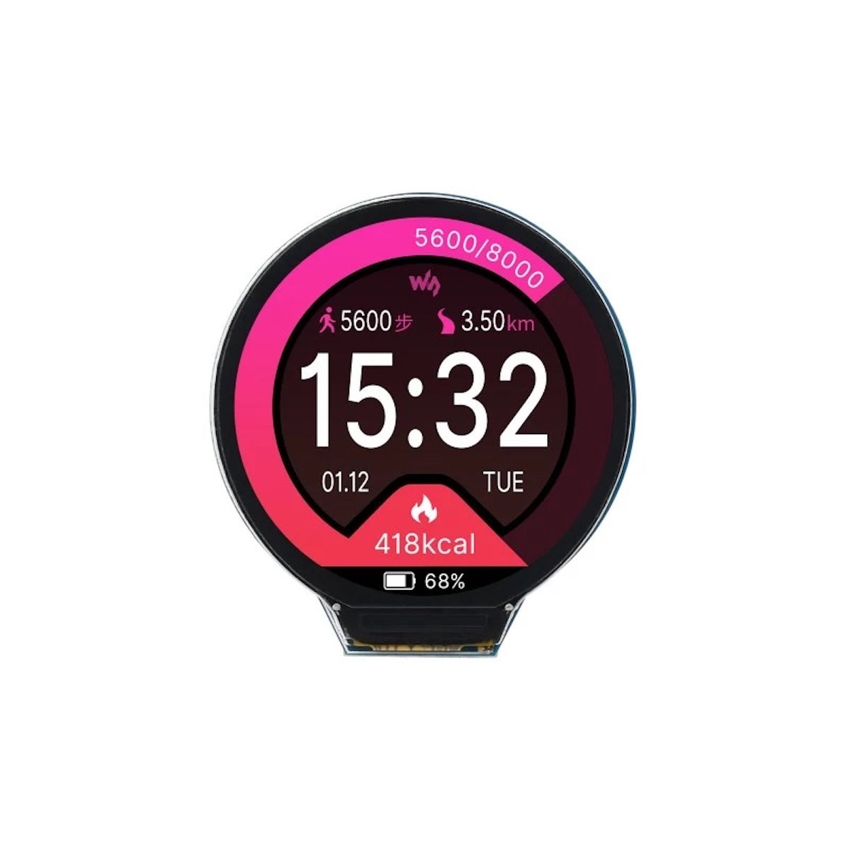Pantalla LCD RP2040 Acelerómetro Giroscopio