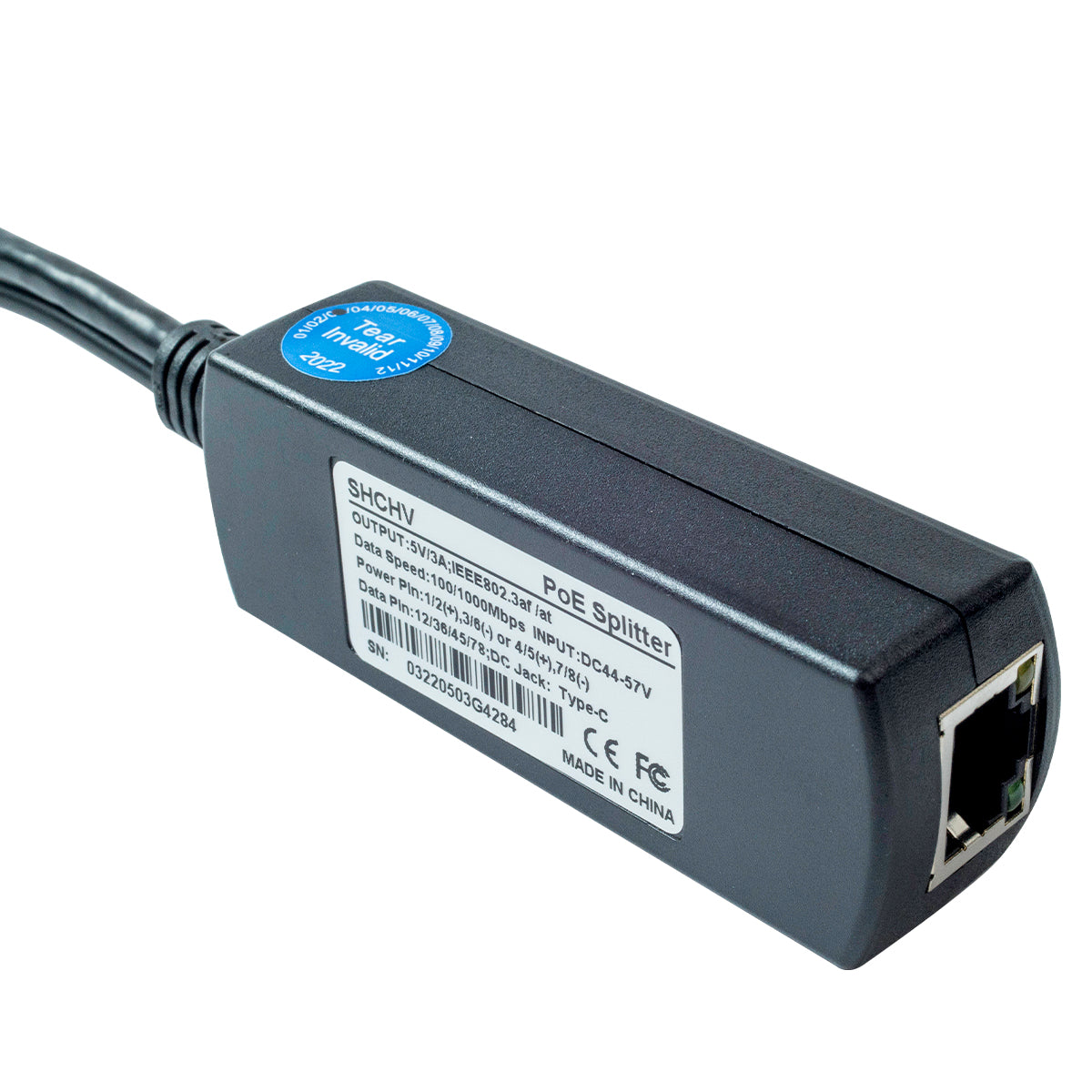 POE Splitter USB C