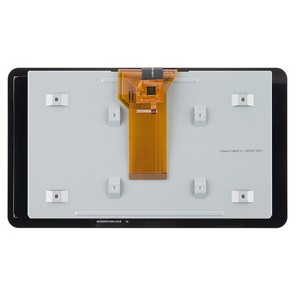 7-inch official Raspberry Pi touch screen with flex cable for electrónica and módulos integration. - Pantalla Touch 7 Pulgadas Raspberry Pi Oficial - Microbot México - Default Title