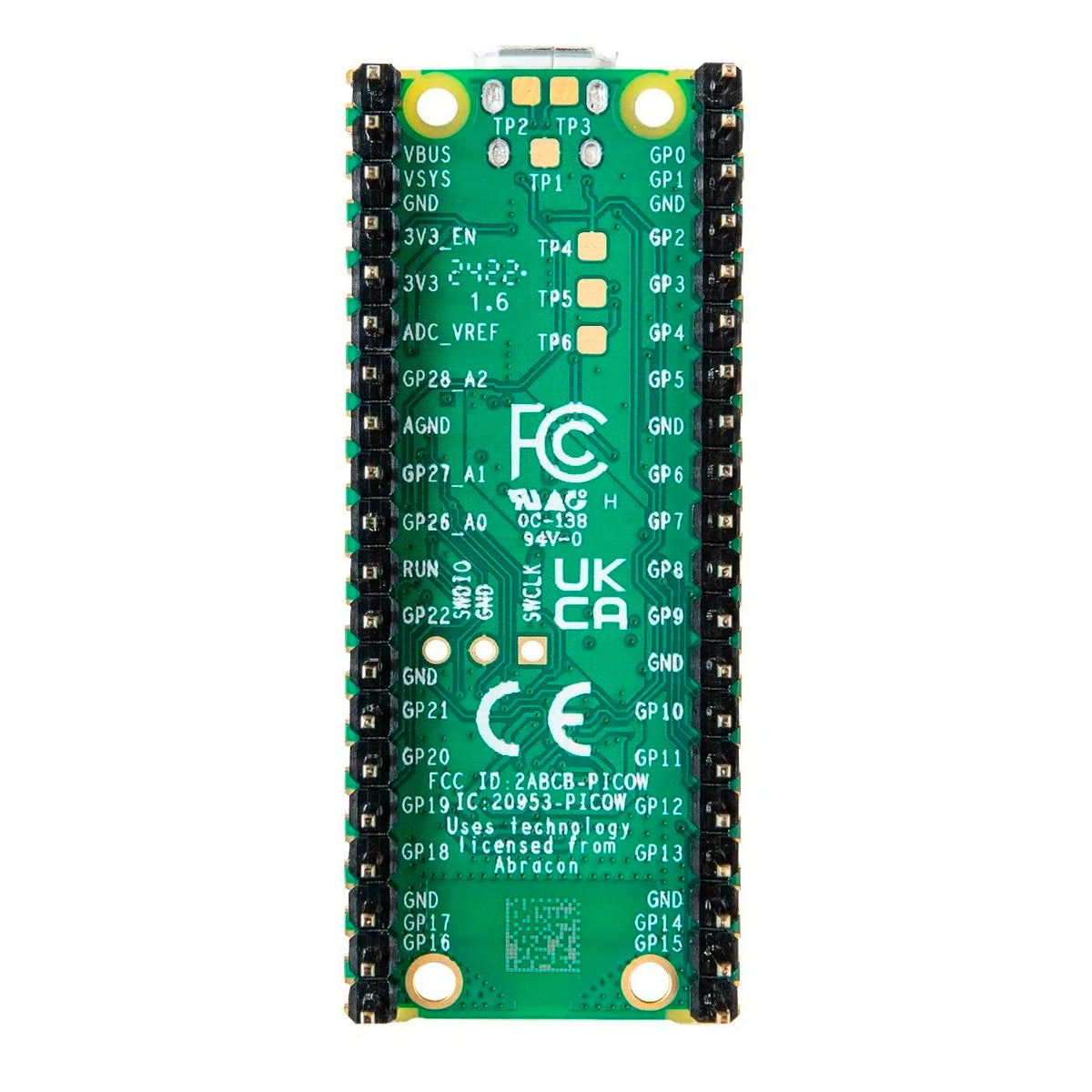 Kit Raspberry Pi Pico W Cable Usb Oficial