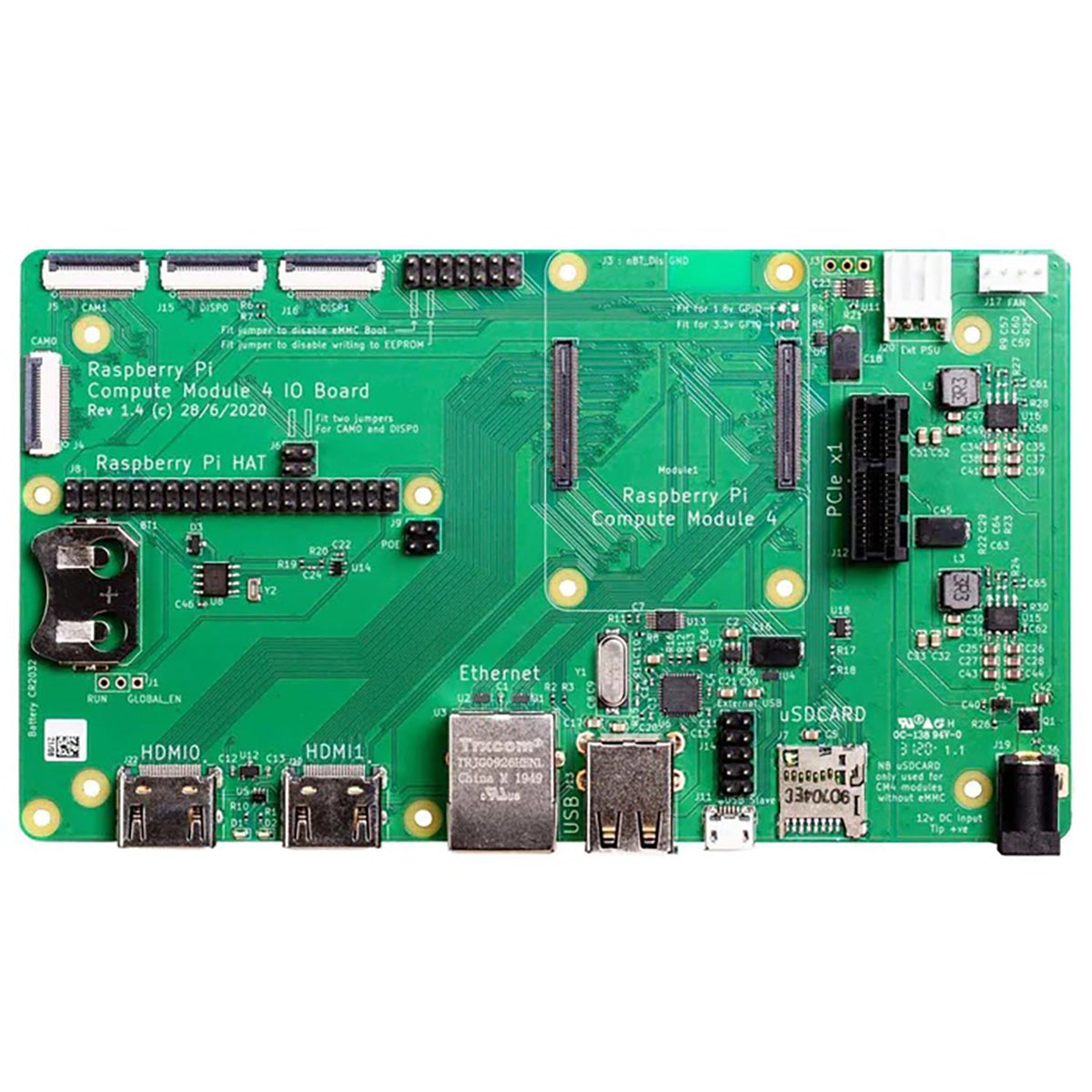 Raspberry Pi Compute Module 4 I/O Board
