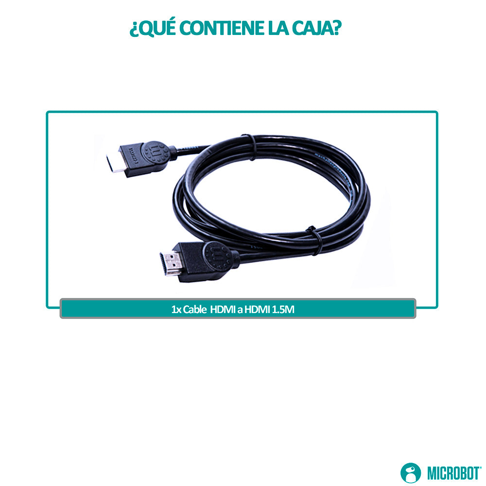 Cable HDMI Alta Velocidad 10.2 Gbps 4K ARC Monitor HMI PC