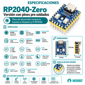 RP2040 Zero - Raspberry Pico Mini