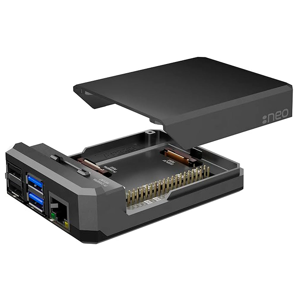 Carcasa Aluminio Argon NEO Raspberry Pi 4 Magnética Pasiva