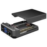 Carcasa Aluminio Argon NEO Raspberry Pi 4 Magnética Pasiva
