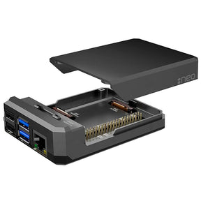 Carcasa Aluminio Argon NEO Raspberry Pi 4 Magnética Pasiva