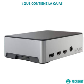 Carcasa Aluminio FLIRC para Raspberry Pi 4 Disipador Pasivo