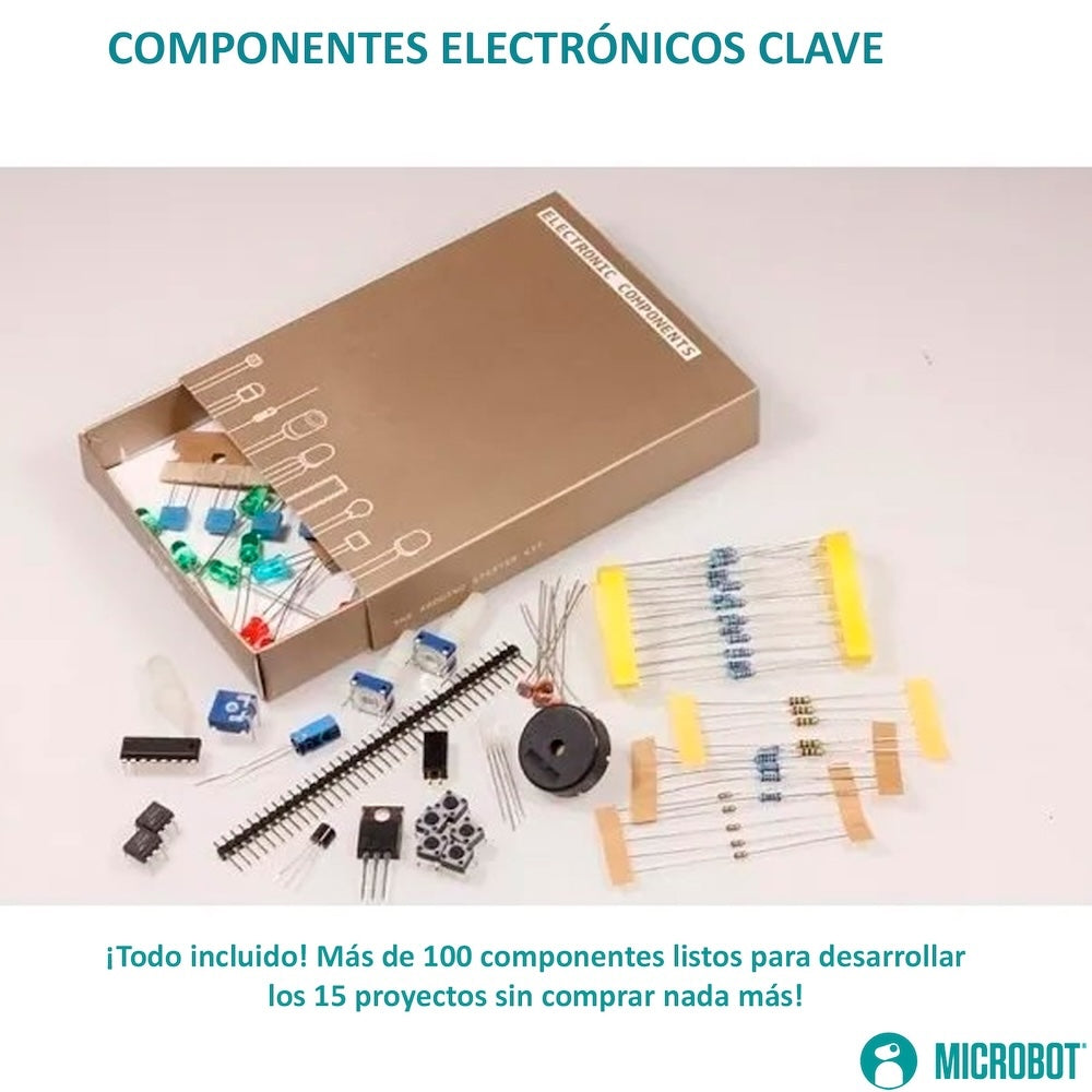 Kit Arduino Starter Original - Edición Español (K030007)