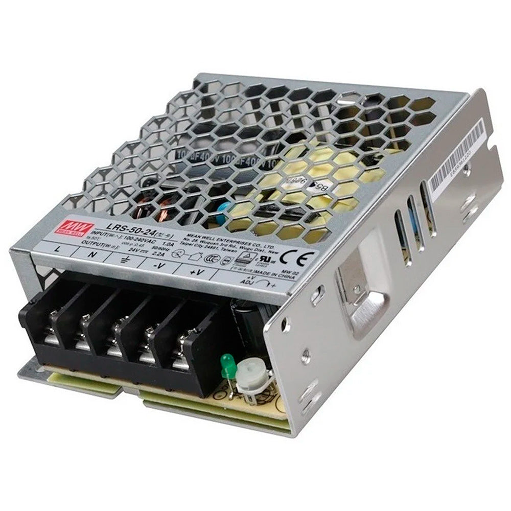 Fuente 24V 2.2A 52.8W Mean Well Industrial Control Acceso