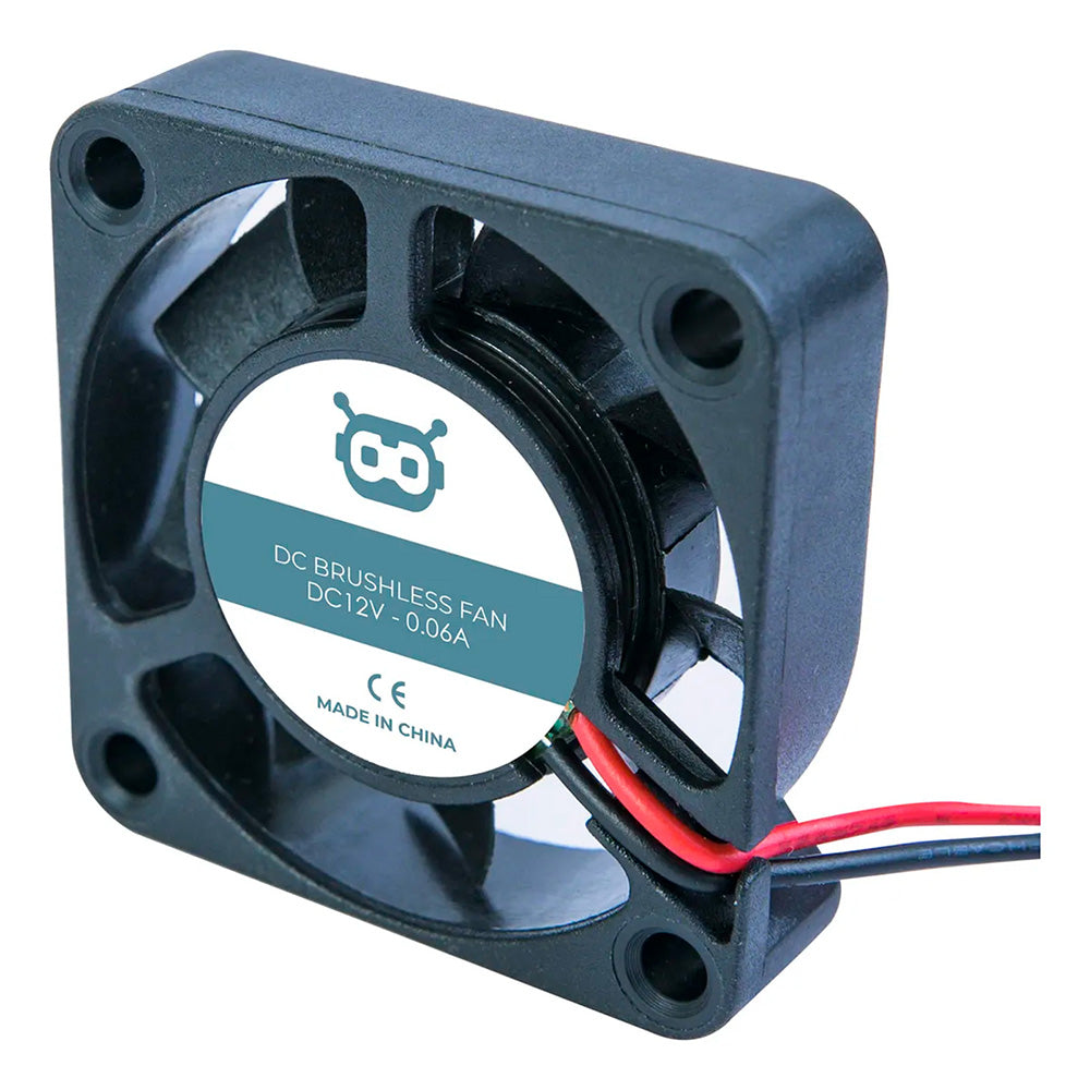 Ventilador Axial 40x10mm 12V Silencioso Gabinete SBC Mini PC