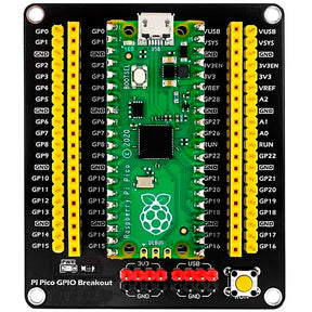 Tarjeta Expansión GPIO Terminales Borneras Raspberry Pi Pico