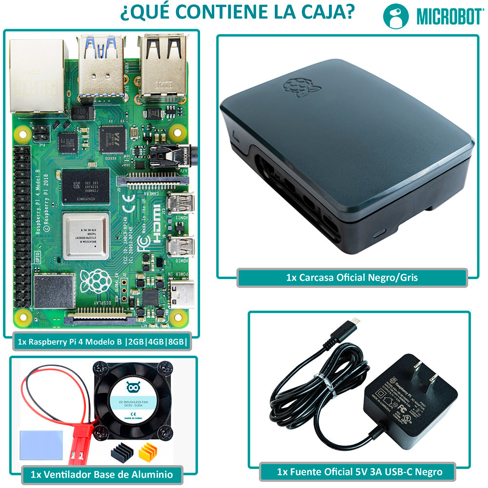 Kit Raspberry Pi 4 Oficial