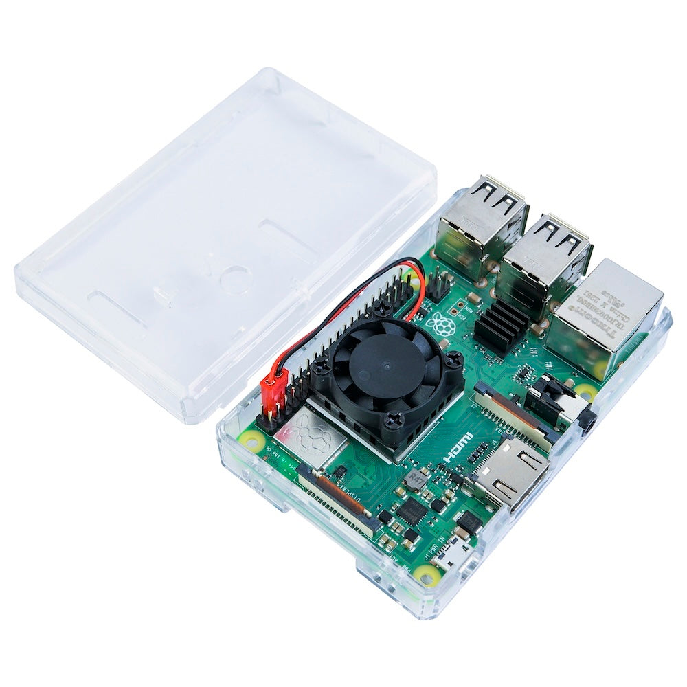 Kit Raspberry Pi 3 B+ - Serie Esencial (Fuente, Case, Ventilador)