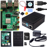 Raspberry Pi 4 Starter Kit - Serie Standard (Edición Black ABS)