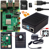 Kit Raspberry Pi 4 Case Negro SD HDMI