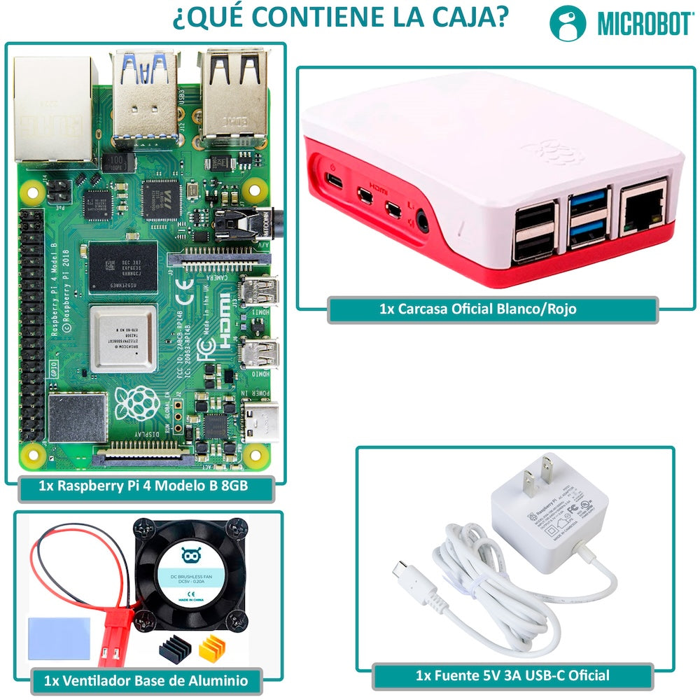 Kit Raspberry Pi 4 Oficial