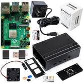 Mini PC Industrial Raspberry Pi 4 4GB Aluminio DIN Rail (SD 64GB)