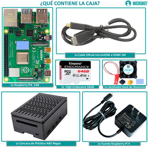 Kit Raspberry Pi 4 24/7 High-Endurance — Serie Standard Gen2