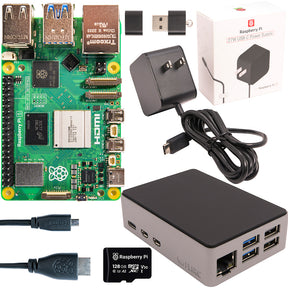 Kit Raspberry Pi 5 Flirc Aluminio - Serie Standard (27W, SD 128GB)