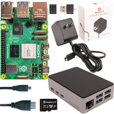 Kit Raspberry Pi 5 Flirc Aluminio - Serie Standard (27W, SD 64GB)