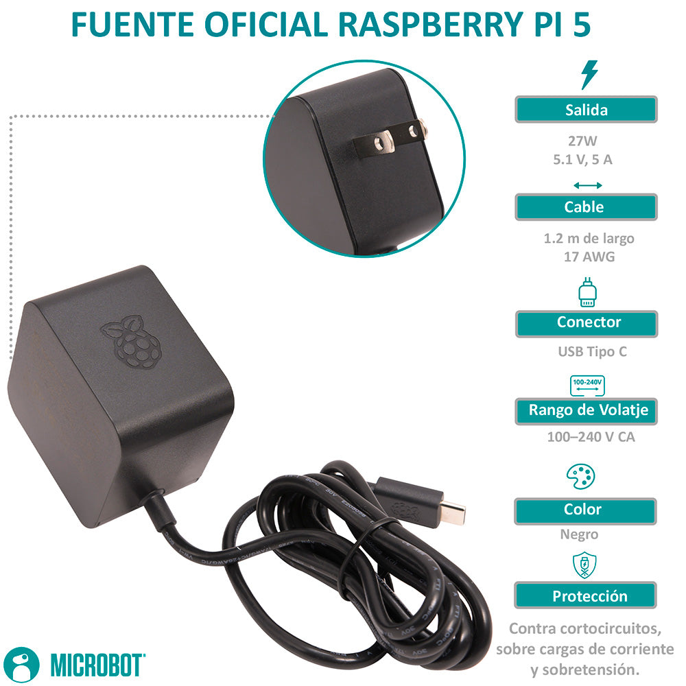 Kit Raspberry Pi 5 Argon NEO Standard (27W, SD 64GB)