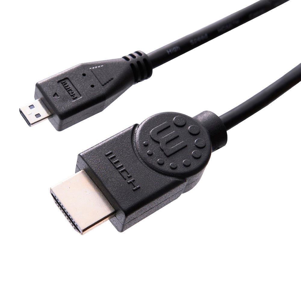 Cable Micro HDMI a HDMI Manhattan 2m 4K