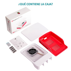 Carcasa Oficial Raspberry Pi 5 (Case) con Ventilador PWM