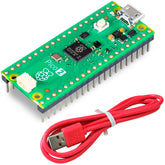 Kit Raspberry Pi Pico 2 RP2350 Header Soldado Cable Oficial