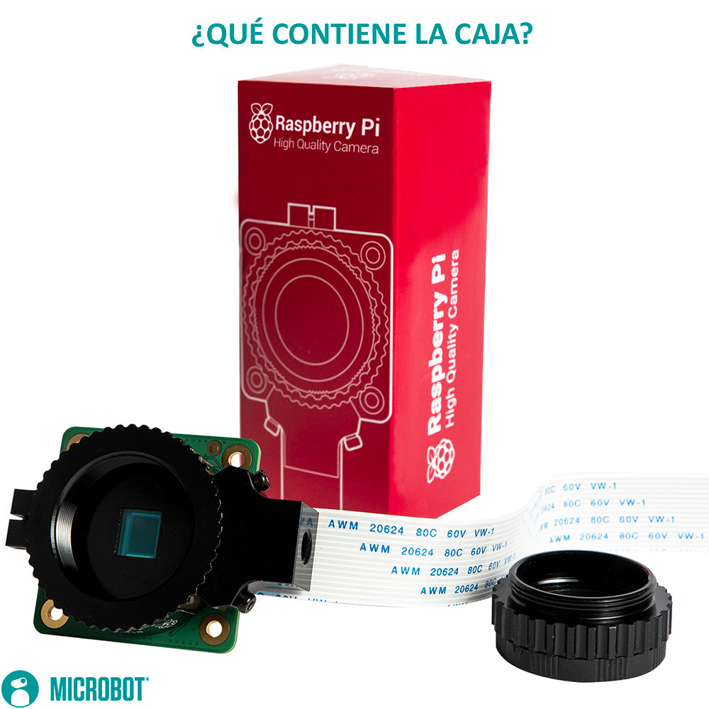 Cámara Raspberry Pi Alta Calidad HQ 12MP