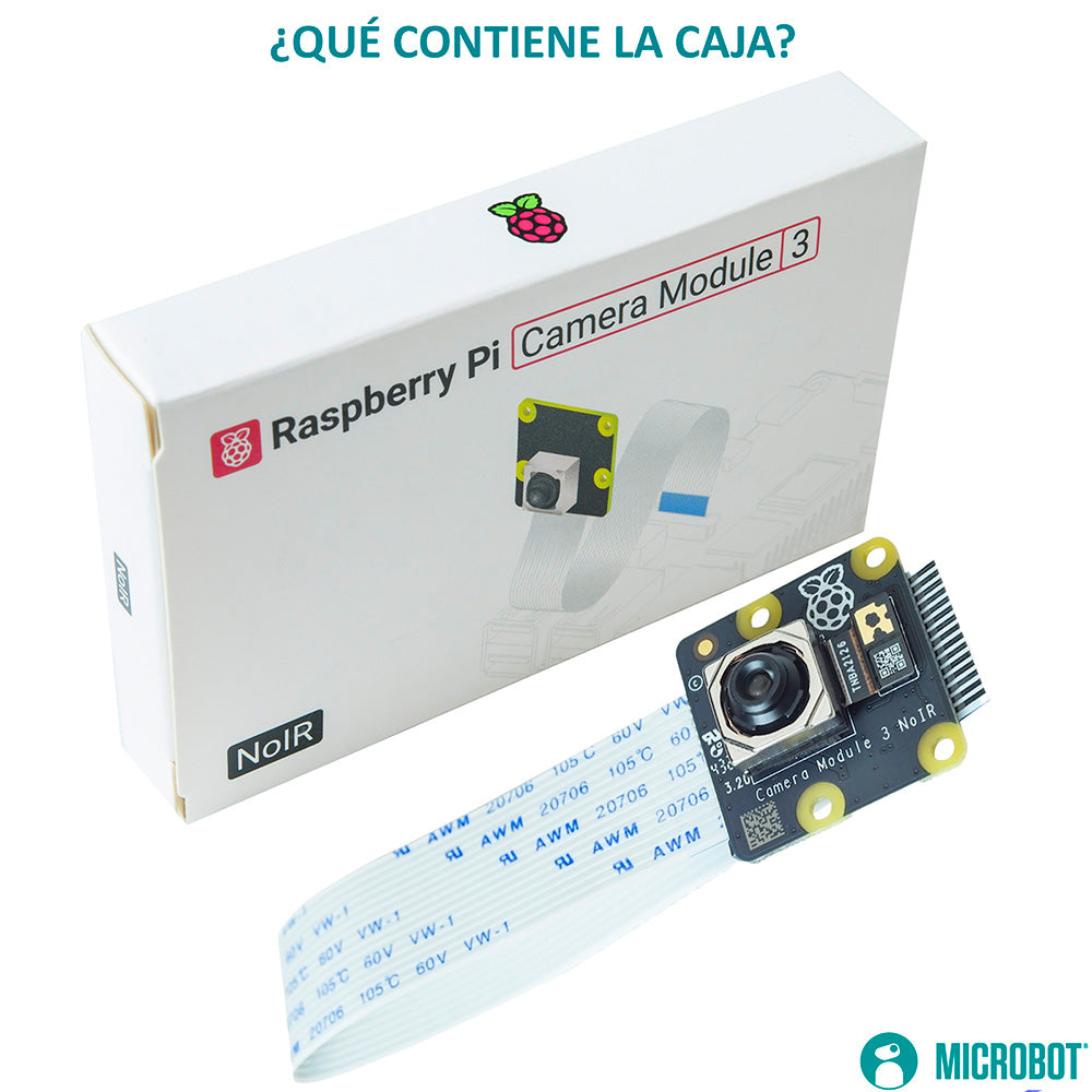 Cámara Raspberry Pi Noir V3 12MP
