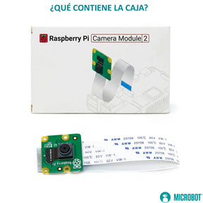 Cámara Raspberry Pi V2 8MP IMX219 Oficial CSI