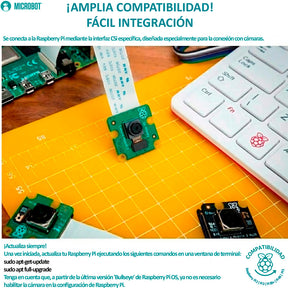 Cámara Raspberry Pi V2 8MP IMX219 Oficial CSI